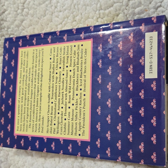 💞5/$10 THE EASTERN JUNIOR LEAGUE HARDCOVER COOKBOOK - Picture 2 of 5